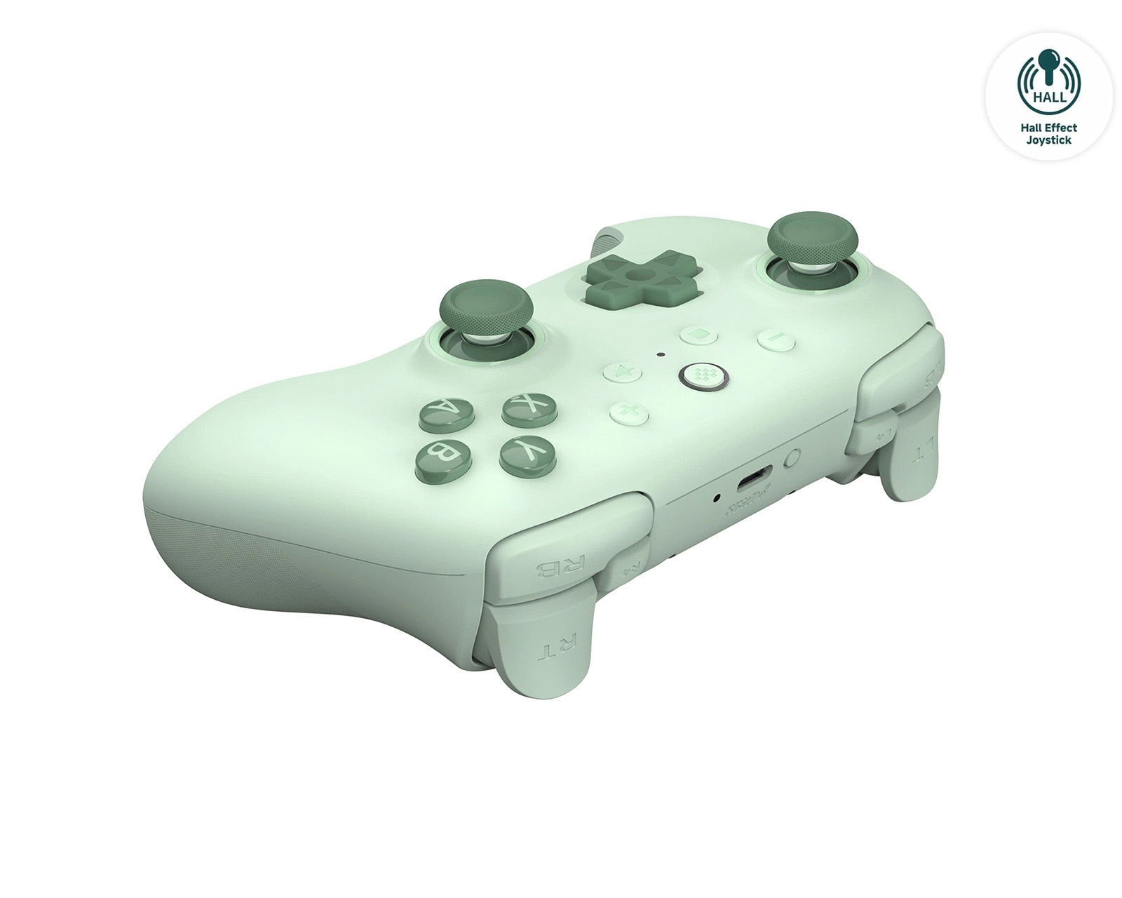 Wireless Controller for PC/Android 8BitDo Ultimate 2C Green (w/ Hall Effect Joysticks)