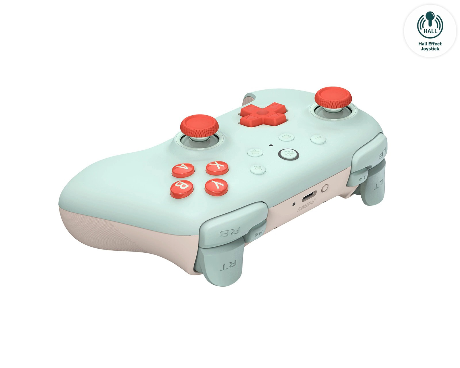 Wireless Controller for PC/Android 8BitDo Ultimate 2C Mint (w/ Hall Effect Joysticks)