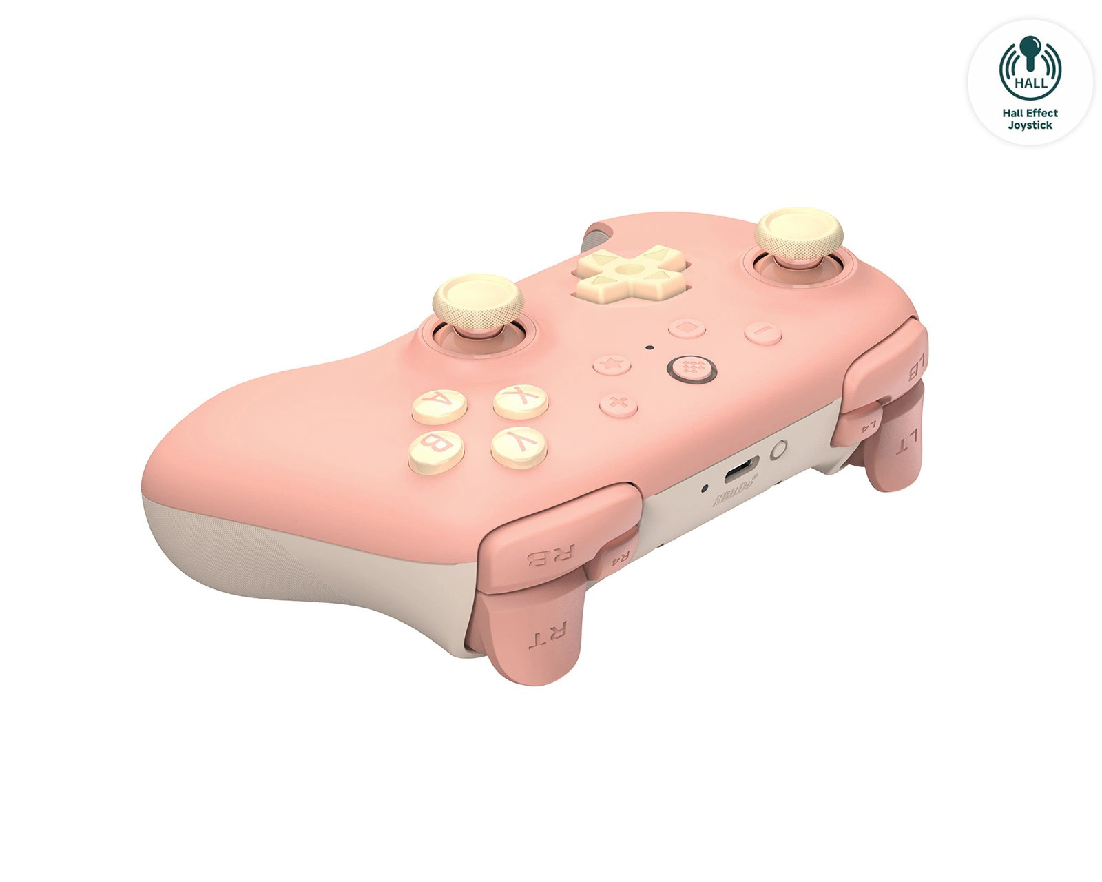 Wireless Controller for PC/Android 8BitDo Ultimate 2C Peach (w/ Hall Effect Joysticks)
