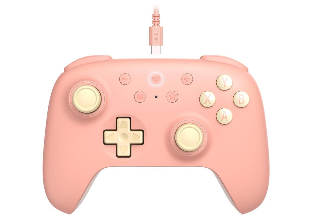 Wired Controller for PC/Android 8BitDo Ultimate 2C Peach w/Hall-Effect