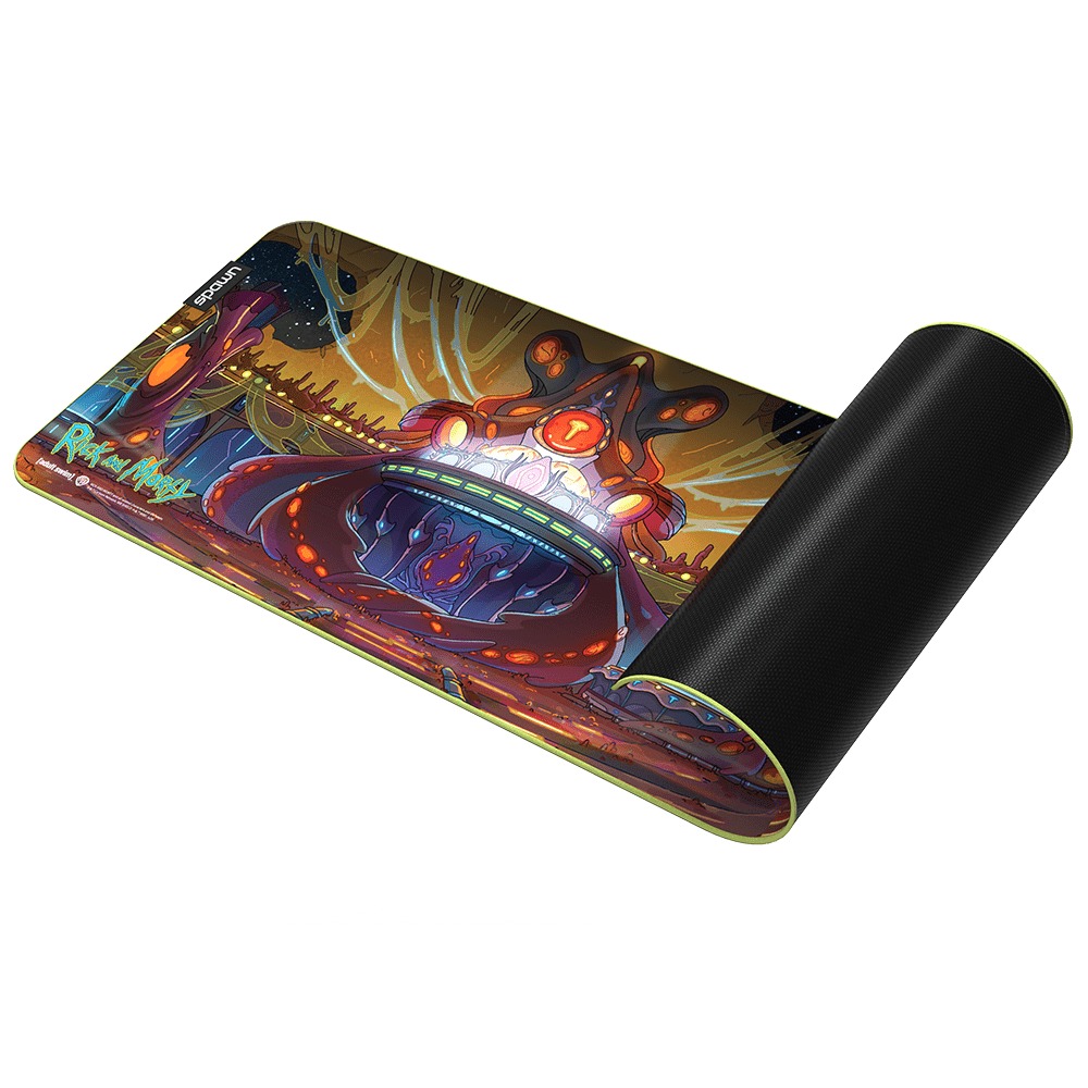 Mouse Pad Spawn Rick And Morty Gaming Mat XL 800x300x3mm 01