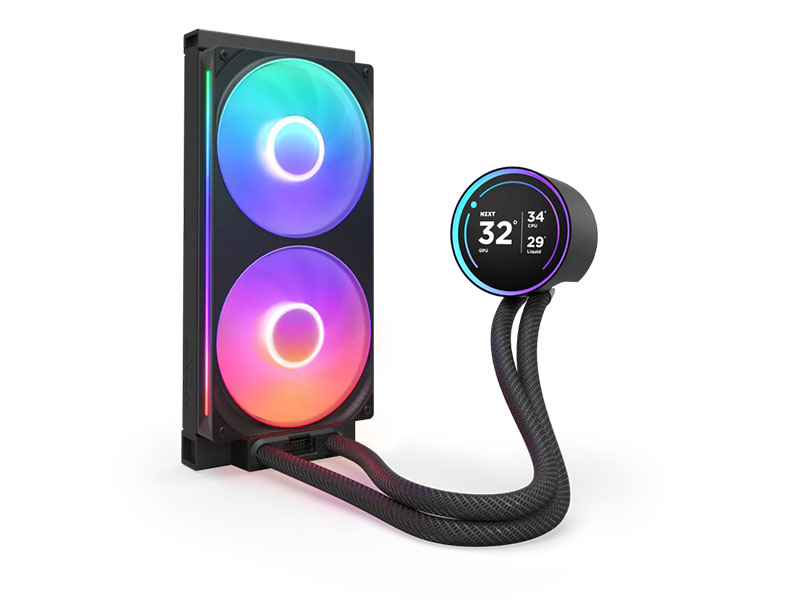 Cooler Liquid NZXT Kraken Elite 280 RGB V2 LCD Black
