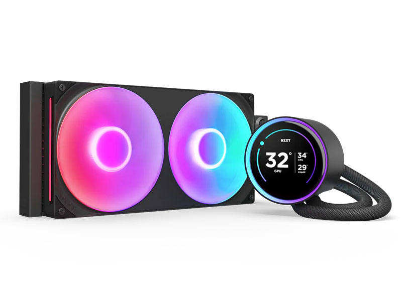 Cooler Liquid NZXT Kraken Elite 280 RGB V2 LCD Black