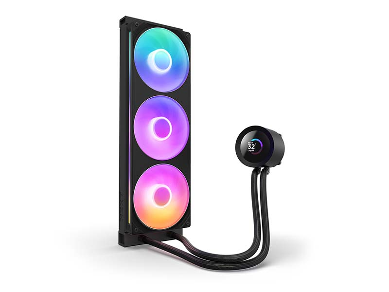 Cooler Liquid NZXT Kraken Plus 360 RGB LCD Black