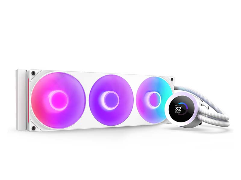 Cooler Liquid NZXT Kraken Plus 360 RGB LCD White