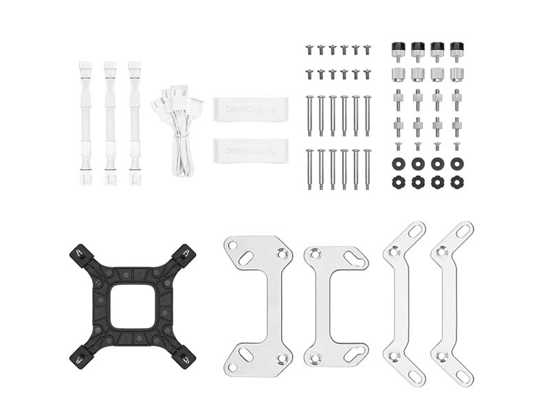 Cooler Liquid Deepcool LT720 Sockets All Intel/AMD White