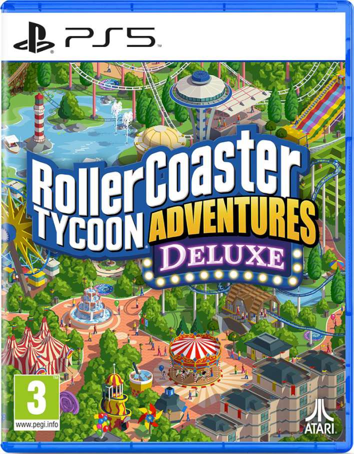 Game PS5 - RollerCoaster Tycoon Adventures Deluxe