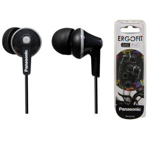 Earphones Panasonic RP-HJE125EK Black