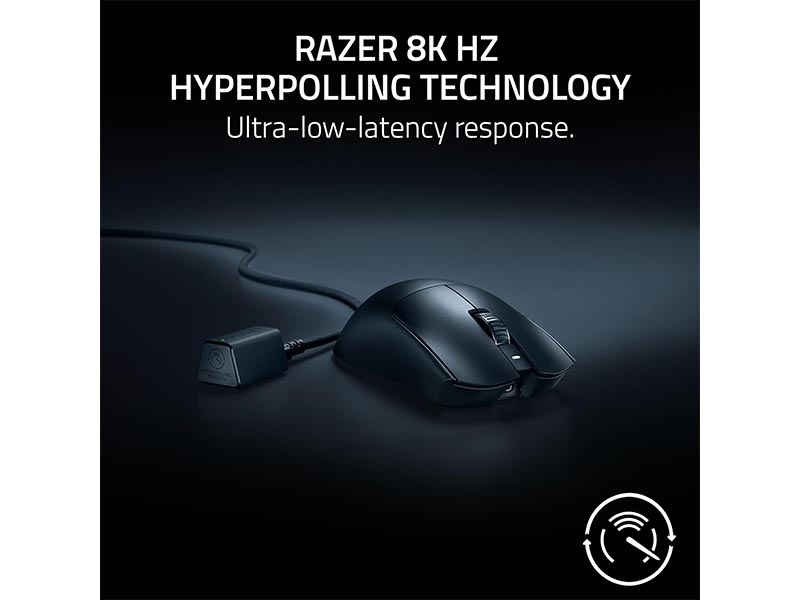 Mouse Razer Viper V3 Pro HyperSpeed Wireless Ergonomic Focus Pro 35K Optical Gaming Black