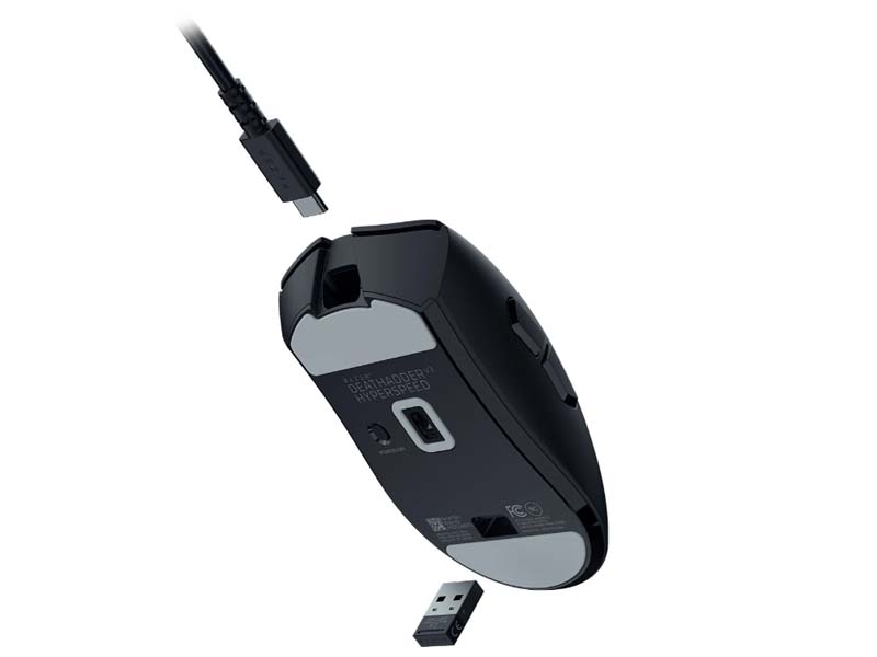 Mouse Razer DeathAdder V3 HyperSpeed Black Wireless Focus X 26K Optical