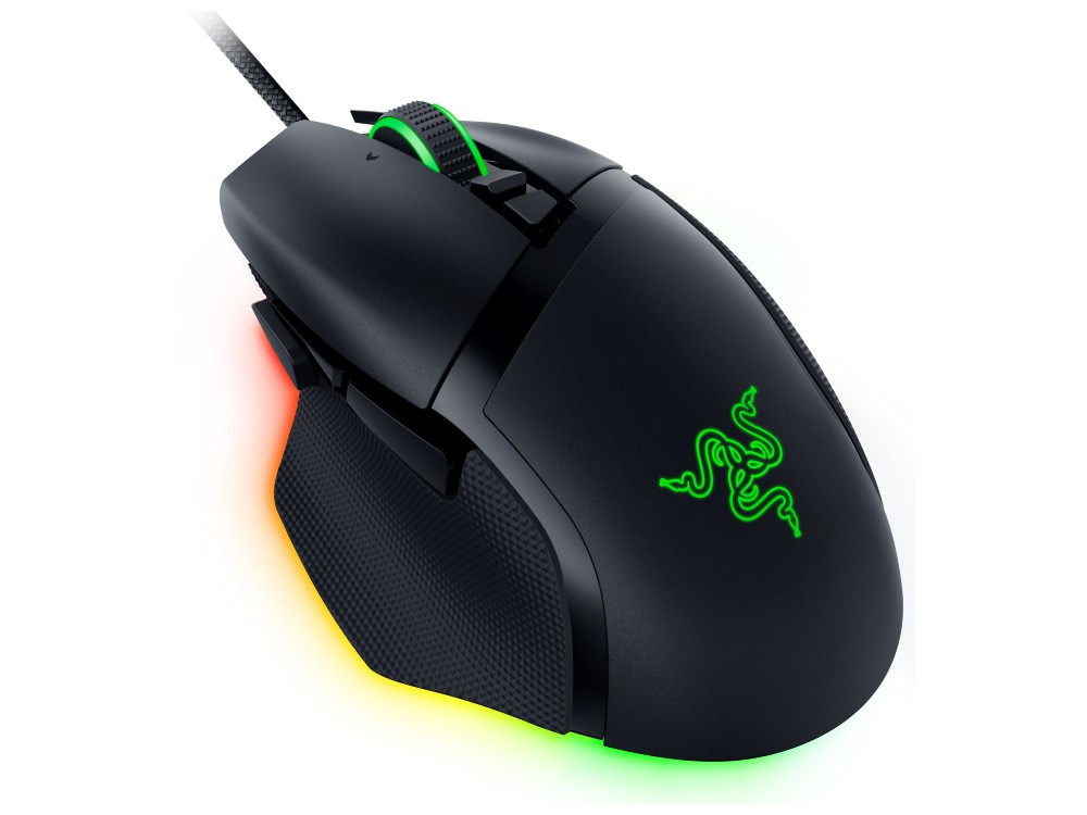 Mouse Razer Basilisk V3 Customizable Gaming 11 Buttons, HyperScroll, RGB Chroma Optical Black