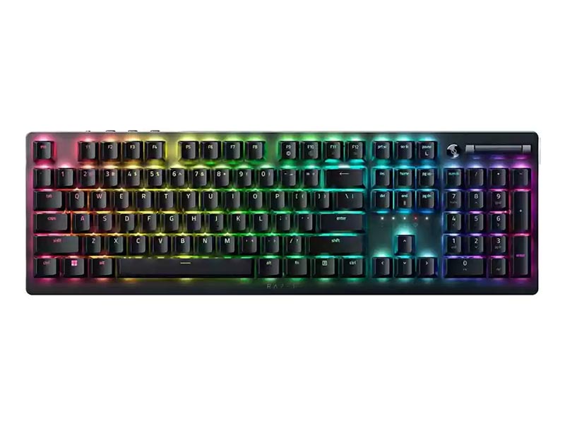 Keyboard Razer DeathStalker V2 Pro Wireless/BT/Type-C Optical Clicky Purple Gaming Low-Profile