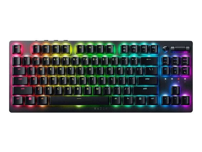 Keyboard Razer DeathStalker V2 Pro Tenkeyless Wireless/BT/Type-C Optical Linear Red Low-Prof.