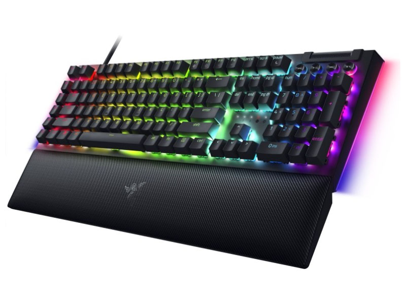 Keyboard Razer BlackWidow V4 Mechanical Gaming RGB Chroma Green Tactile Clicky Switch