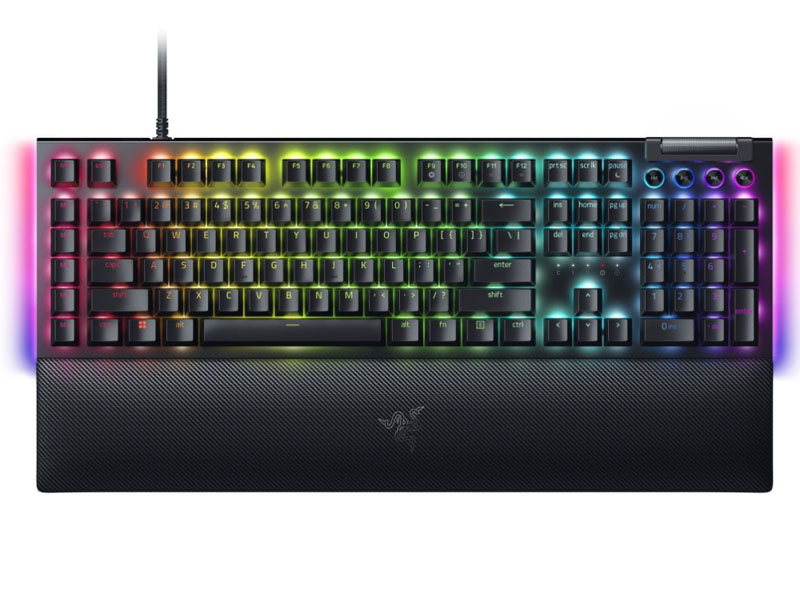 Keyboard Razer BlackWidow V4 Mechanical Gaming RGB Chroma Green Tactile Clicky Switch