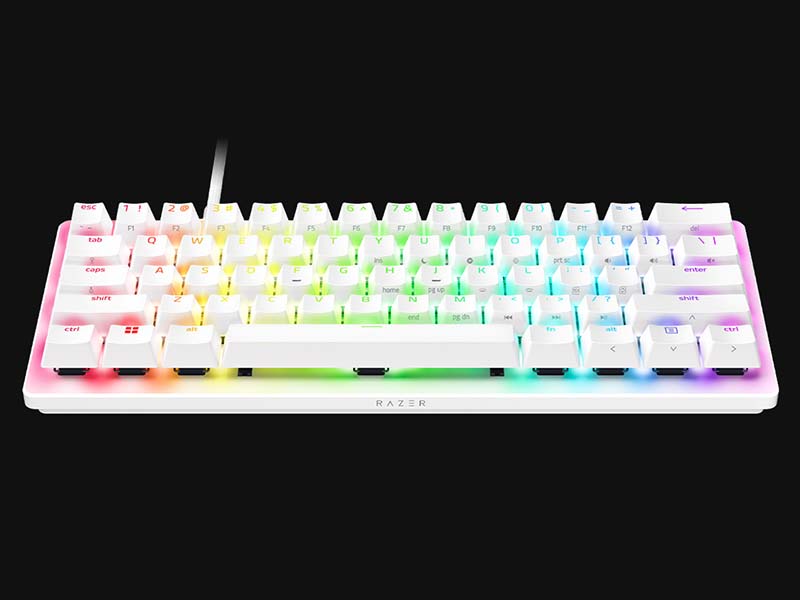 Keyboard Razer Huntsman V3 Pro Mini 60% Optical Gen-2 Gaming Chroma RGB White