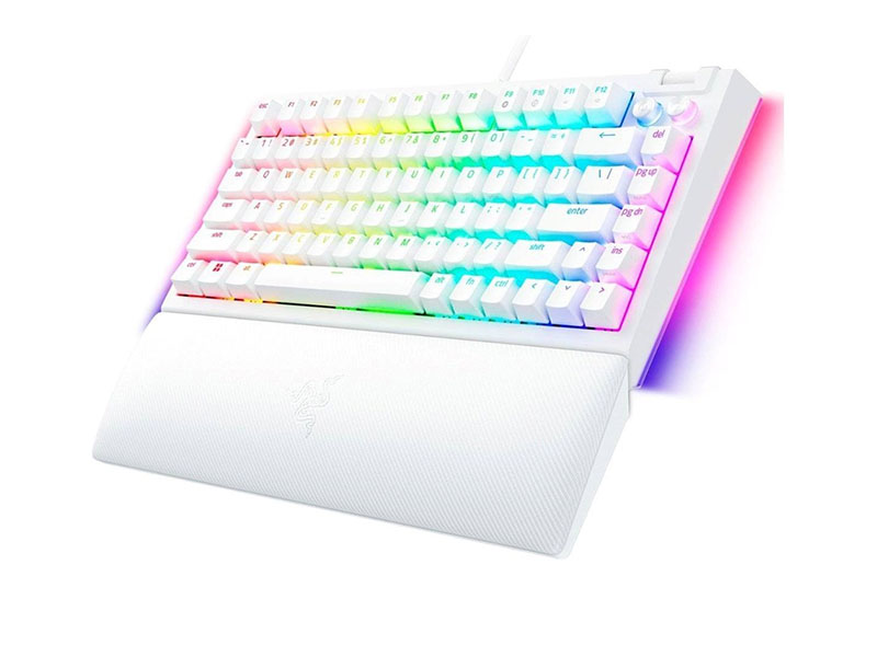 Keyboard Razer BlackWidow V4 75% Mechanical Gaming RGB Chroma Tactile Switch White