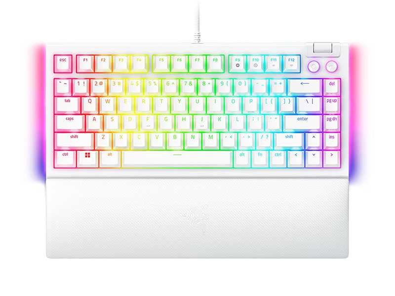 Keyboard Razer BlackWidow V4 75% Mechanical Gaming RGB Chroma Tactile Switch White