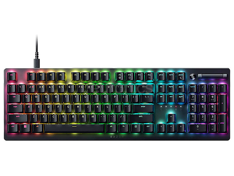 Keyboard Razer DeathStalker V2 Clicky Optical Purple Gaming Low-Profile RGB Chroma
