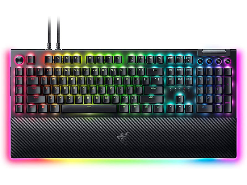 Keyboard Razer BlackWidow V4 Pro Mechanical Gaming RGB Chroma Yellow Linear Switch