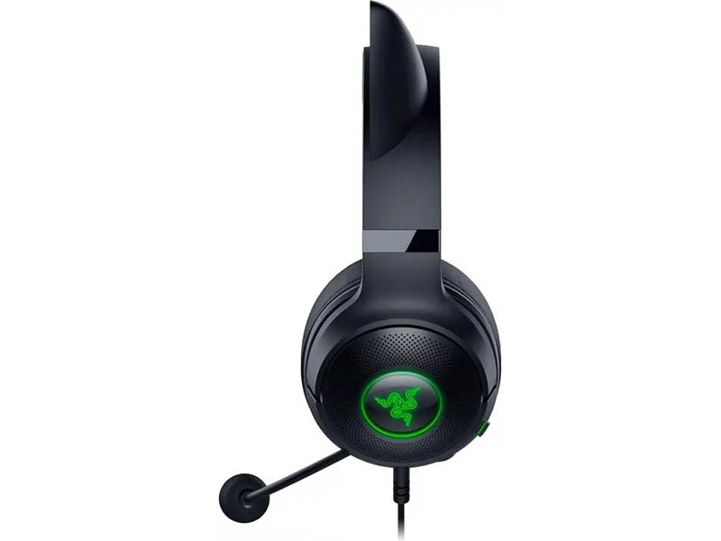 Headphones Razer Kraken Kitty V2 - Black Edition USB Gaming Chroma RGB Ears