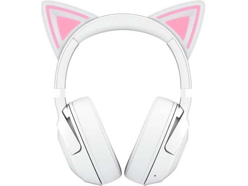 Headphones Razer Kraken Kitty V2 BT - White Edition Bluetooth Gaming RGB Chroma