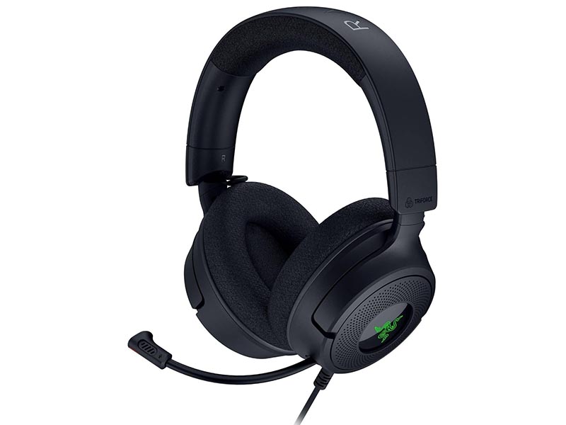 Headphones Razer Kraken V4 X 7.1 Surround RGB Chroma Gaming Black USB