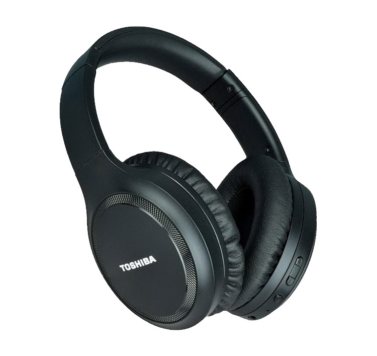 Headphones Toshiba RZE-BT1200H Bluetooth w/Microphone Black
