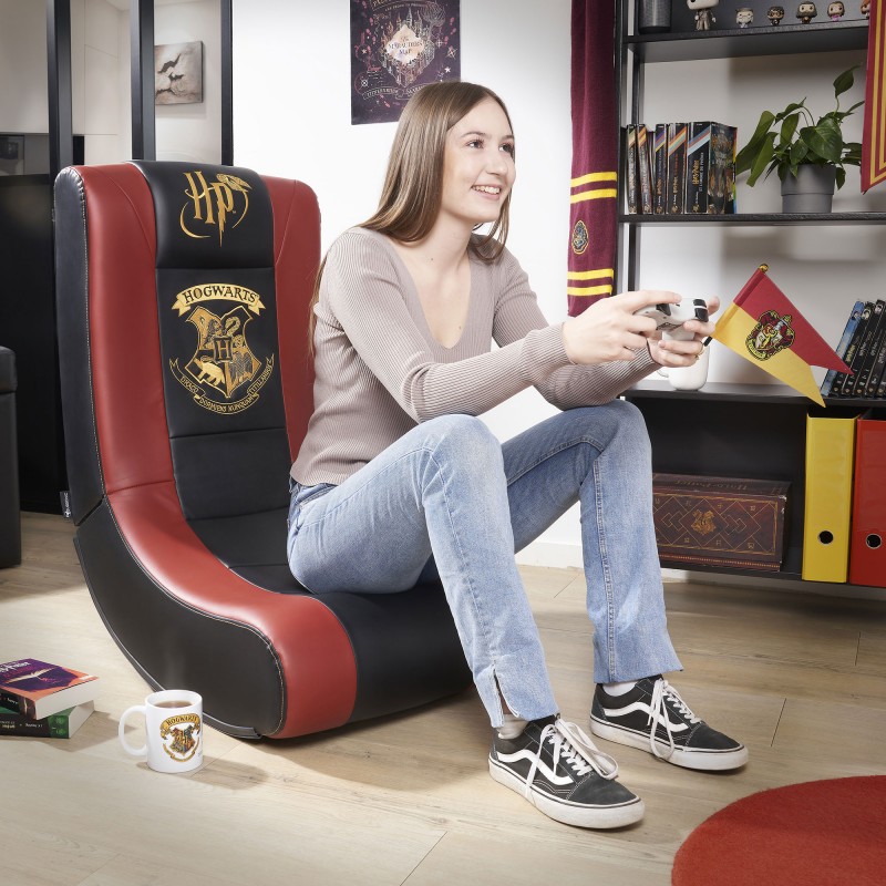 Subsonic Gaming Seat Rock  n Seat Hogwarts Harry Potter Gryffindor