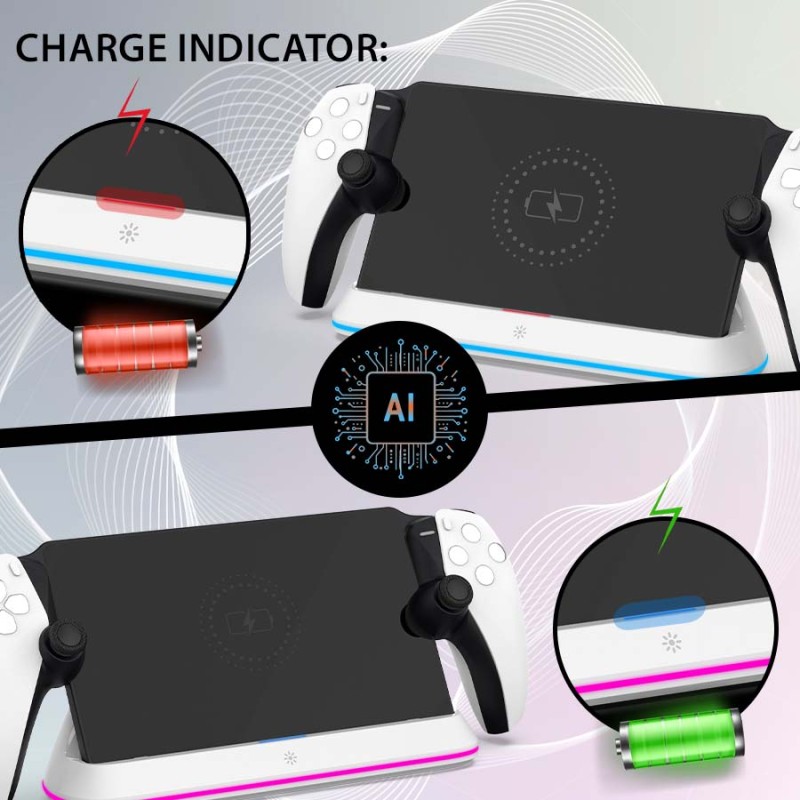 PS5 - Charging Led Dock for PS Portal