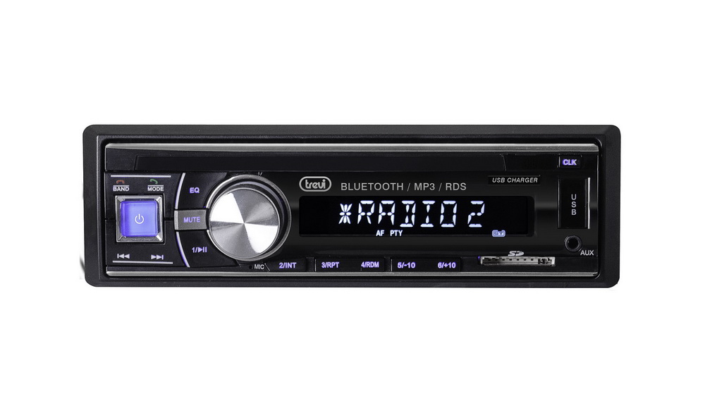 Car Audio Trevi SCD 5702 MP3 player Black USB,SD,AUX-IN