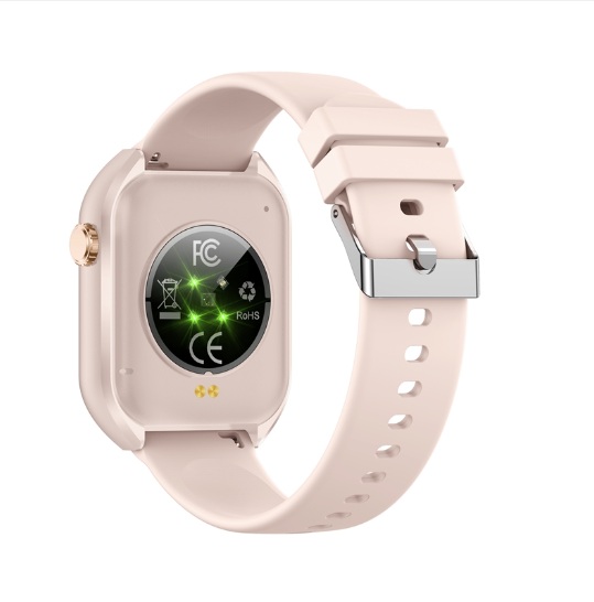 North Edge Healthcare Watch Z3 Pink with Heart Rate, Blood Oxygen, Sleep Monitoring