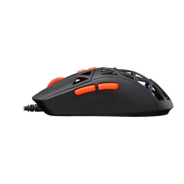 Mouse Baracuda Gaming Seal 12800DPI Black