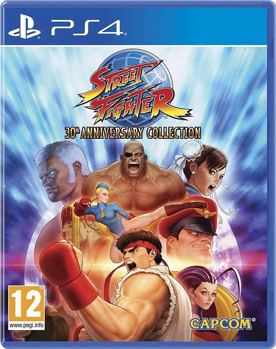 Game PS4 - Street Fighter 30th Anniversary Collection