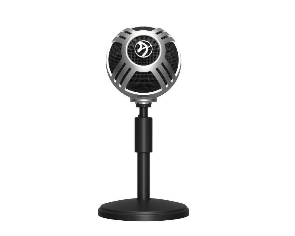 Microphone Gaming Arozzi Sfera Pro Silver
