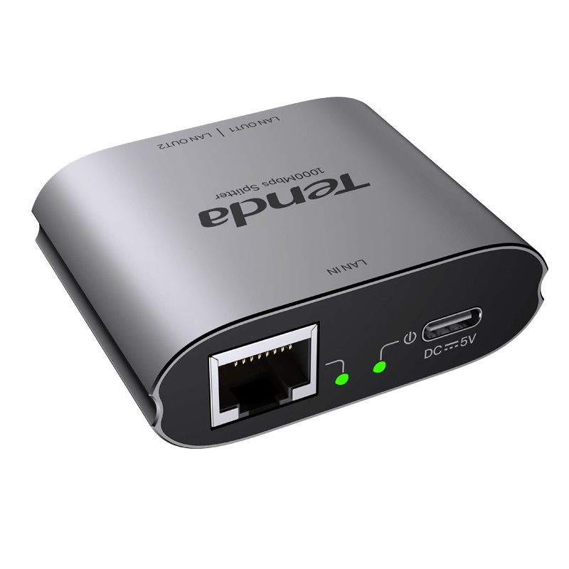 Tenda Gigabit Ethernet Splitter 1 to 2