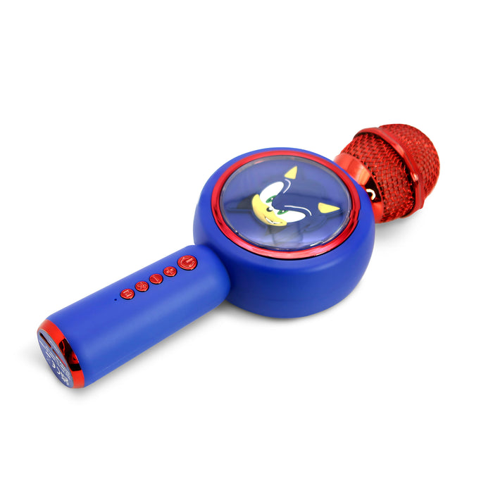 Microphone Bluetooth Karaoke OTL - NEW Sonic The Hedgehog Popsing LED