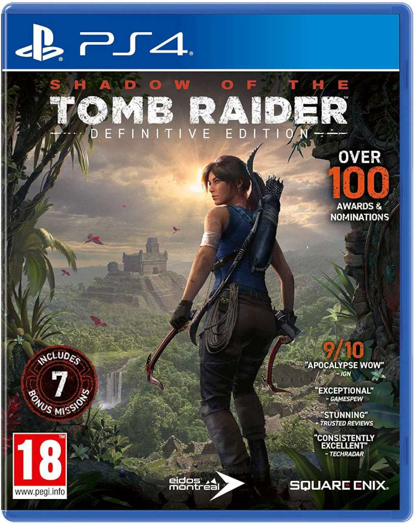 Game PS4 - Shadow of the Tomb Raider - Definitive Edition