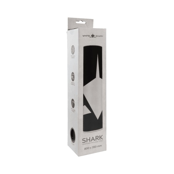Mouse Pad White Shark XL 80x35 Gaming