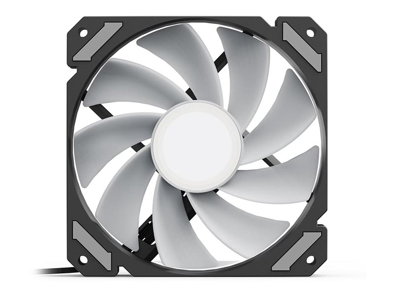 Case Fan 120x120x25 Sharkoon SHARK Mirror PWM RGB REVERSE 1500rpm Low Noise Black