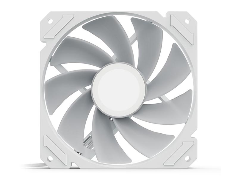Case Fan 120x120x25 Sharkoon SHARK Mirror PWM RGB REVERSE 1500rpm Low Noise White