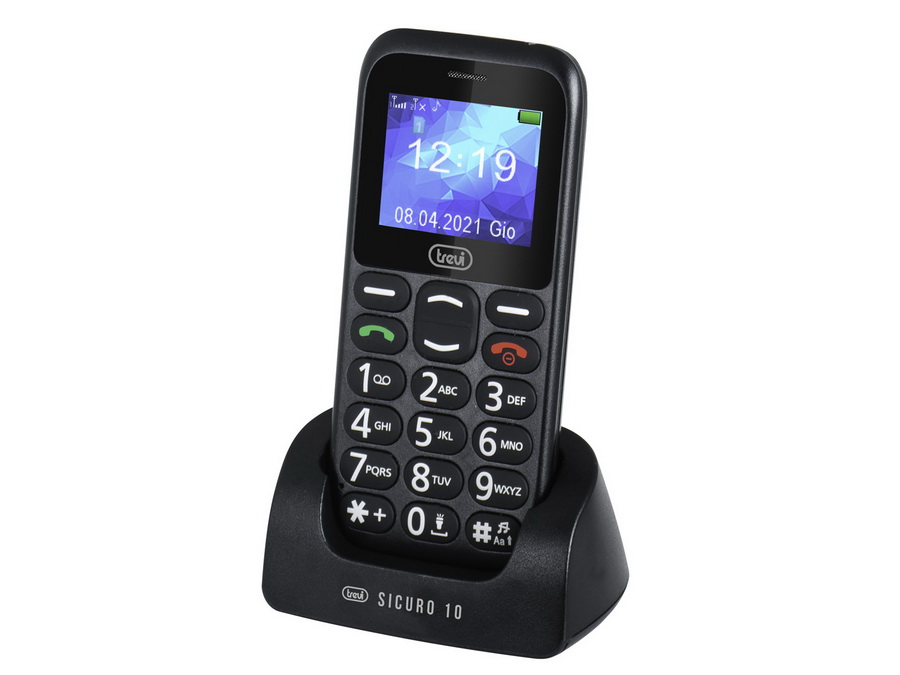 Mobile Phone Trevi Sicuro 10 Black