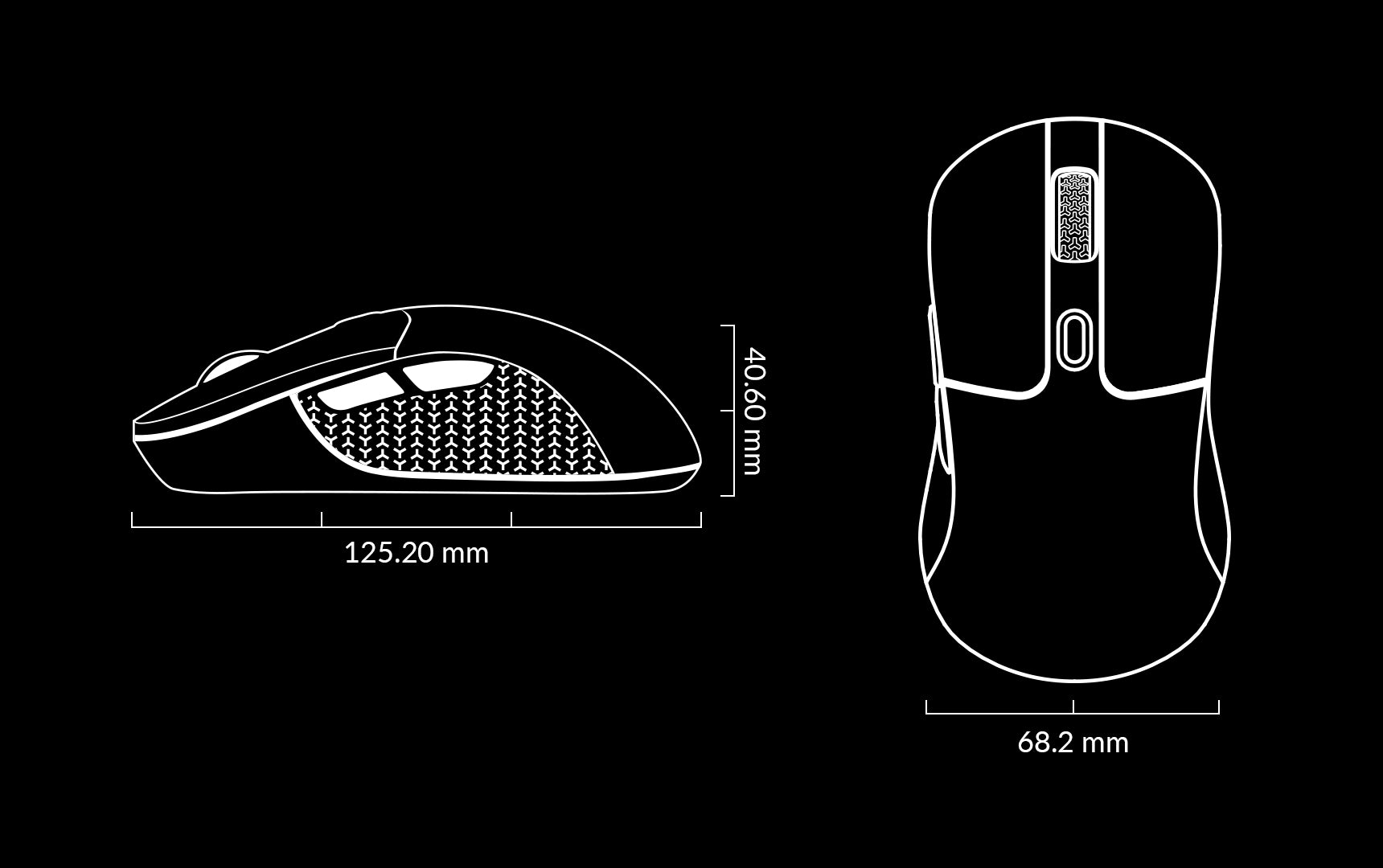 Mouse Keychron M3 Wireless 1000Hz RGB Backlight 69g - Black