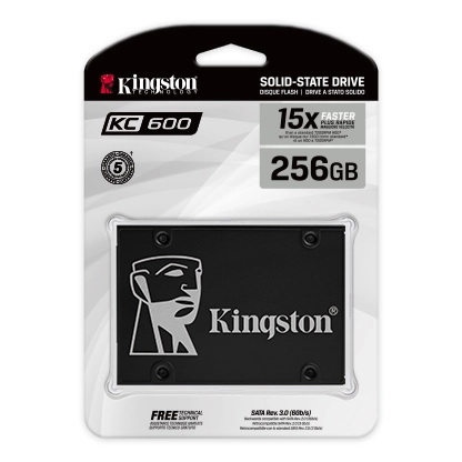 SSD 2.5" Kingston KC600 Series 256GB 7mm