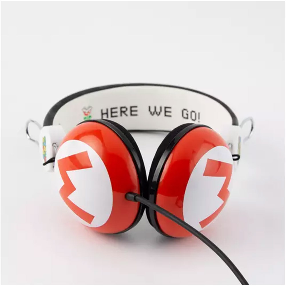 Headphones OTL Teen Super Mario Icon Red/Black