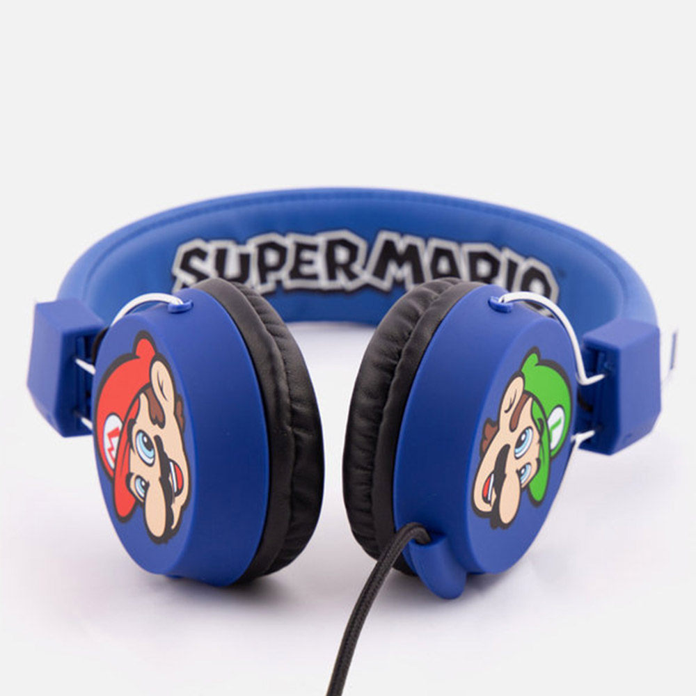 Headphones OTL Teen Super Mario and Luigi Foldable