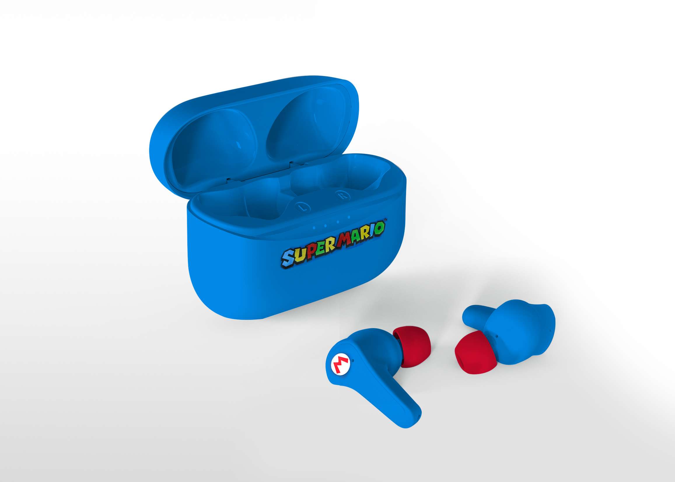 Earbuds Bluetooth OTL Super Mario Blue TWS