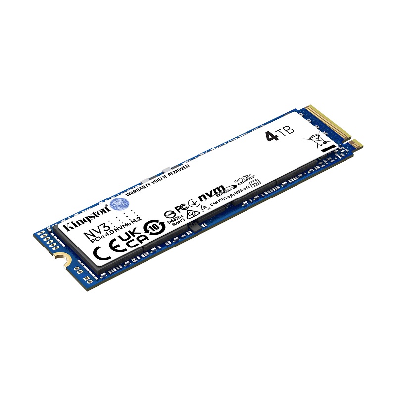 SSD M.2 Kingston NV3 2280 NVMe 4TB PCIe 4.0 x4 6000/5000 MB/s