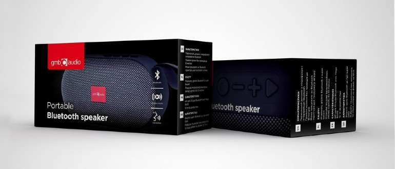 Speaker Gembird Bluetooth SPK-BT-11 Grey