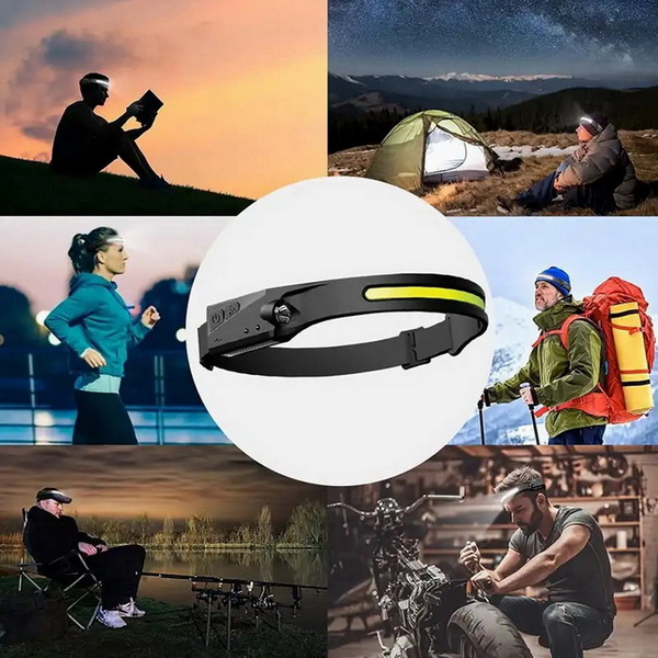 Flashlight Denver Head Lamp 1200mAh IPX4